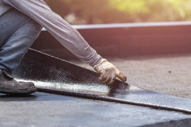Professional Basement Waterproofing technician working in Clifton Heights, PA